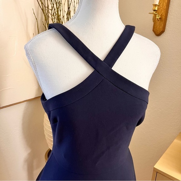 LIKELY Navy Ashland Fit Flare Dress Size 0 - Picture 4 of 12